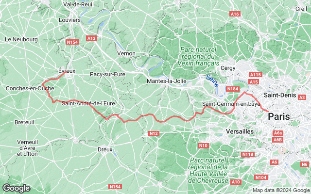 Paris → Évreux