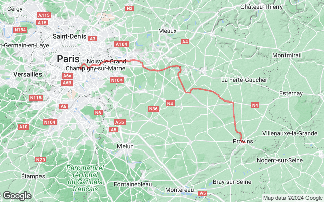 Paris → Provins #1