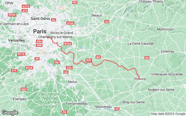 Paris → Provins #2