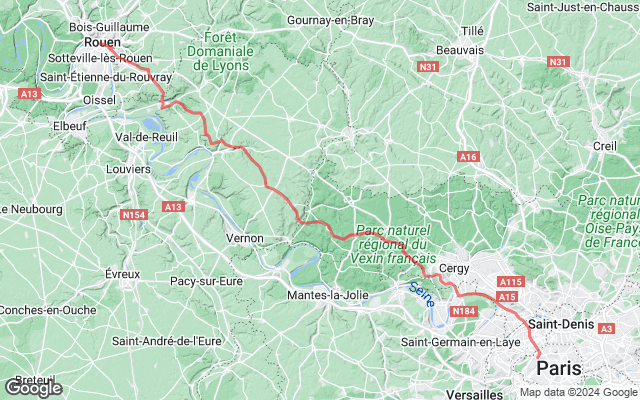 Paris → Rouen