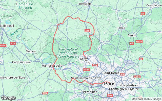 Paris → Pontoise