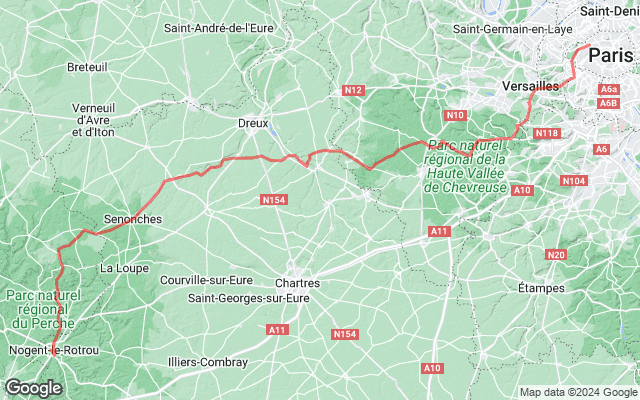 Paris → Nogent-le-Rotrou