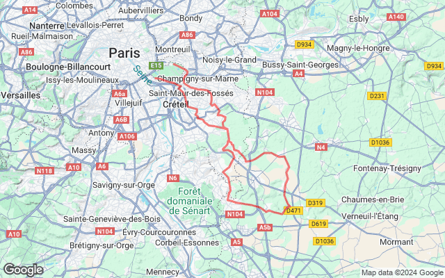 Boucle Paris/Paris