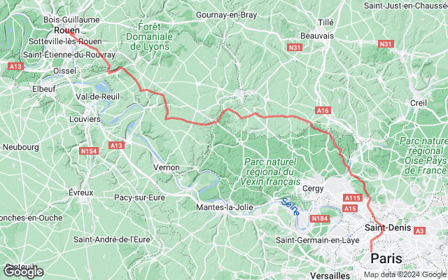 Paris → Rouen