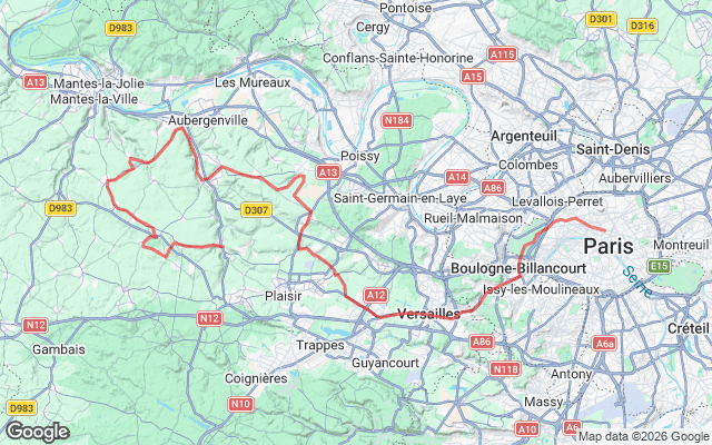 Paris → Beynes
