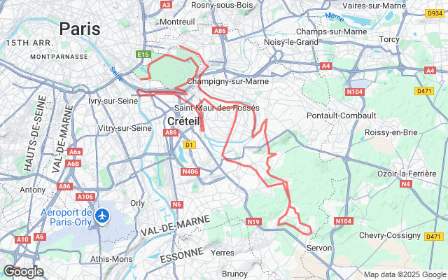 Paris → Vincennes