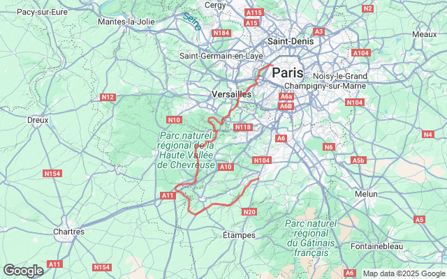 Paris → Arpajon