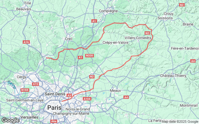 Paris → Persan Beaumont