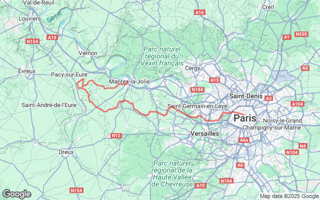 Paris → Mantes