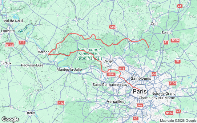 Paris → Luzarches